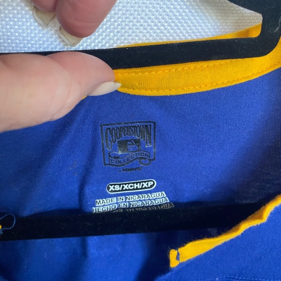 Mariners 3/4 sleeve t shirt. XS. Used once at game. Bought at Mariners store. - Picture 4 of 4